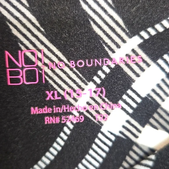 No Boundaries Women's Stretchy Pants Size XL 15-17 - Picture 4 of 7